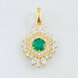 Dije Nevada Hexagonal 1.8gr / 2.5cm / Oro Amarillo 18K ©