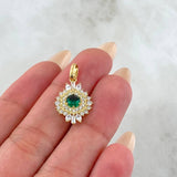 Dije Nevada Hexagonal 1.8gr / 2.5cm / Oro Amarillo 18K ©