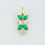 Dije Espiga Seguida 1.25gr / 2.2cm / Oro Amarillo 18K ©