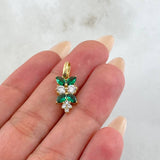 Dije Espiga Seguida 1.25gr / 2.2cm / Oro Amarillo 18K ©