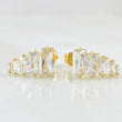 Topos Linea Ascendente 2.05 g / 1.3 cm Oro Amarillo 18K Nac.Esp.