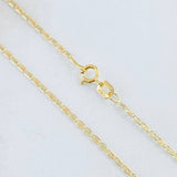 Cadena Plana 1.25gr / 40cm / Tres Oros +3 18K *