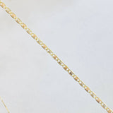 Cadena Plana 1.25gr / 40cm / Tres Oros +3 18K *