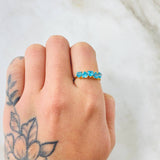 Anillo Corazones Línea 1.5gr / T6 / Oro Amarillo 18K
