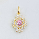 Dije Nevada Hexagonal 2gr / 2.5cm / Oro Amarillo 18K