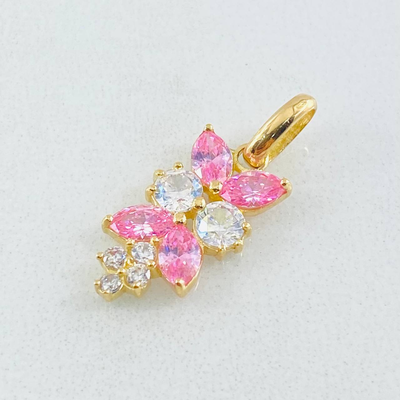 Dije Hoja En Secuencia 1.35gr / 2.2cm / Oro Amarillo 18K