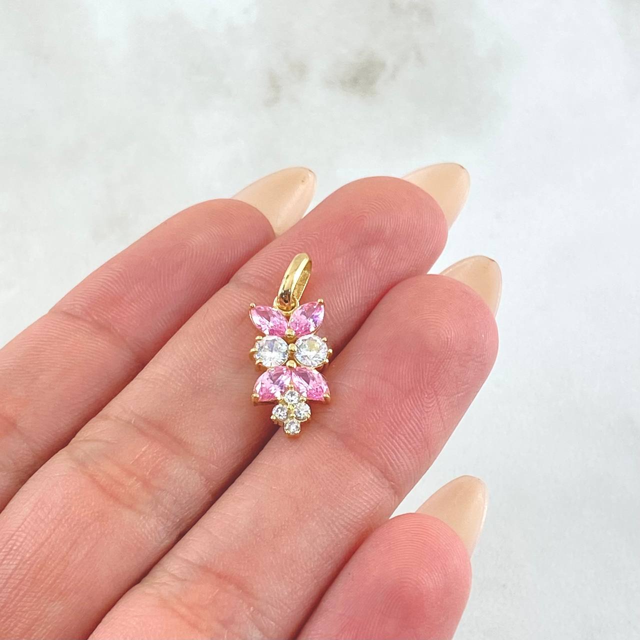 Dije Hoja En Secuencia 1.35gr / 2.2cm / Oro Amarillo 18K