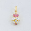 Dije Espiga Seguida 1.3gr / 2.2cm / Oro Amarillo 18K