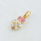 Dije Espiga Seguida 1.3gr / 2.2cm / Oro Amarillo 18K