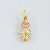 Dije Espiga Seguida 1.3gr / 2.2cm / Oro Amarillo 18K