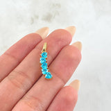 Dije Línea Corazones 1.35gr / 2.6cm / Oro Amarillo 18K