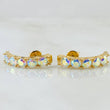 Topos Línea Túpida 3.55gr / 2cm / Oro Amarillo 18K