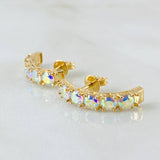 Topos Línea Túpida 3.55gr / 2cm / Oro Amarillo 18K