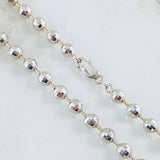 Cadena Militar 28.25gr / 70cm / Oro Blanco +3 18K
