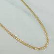 Cadena Escalera Plana 2.3 g / 60.5 cm / 0.8 mm Oro Amarillo 18K