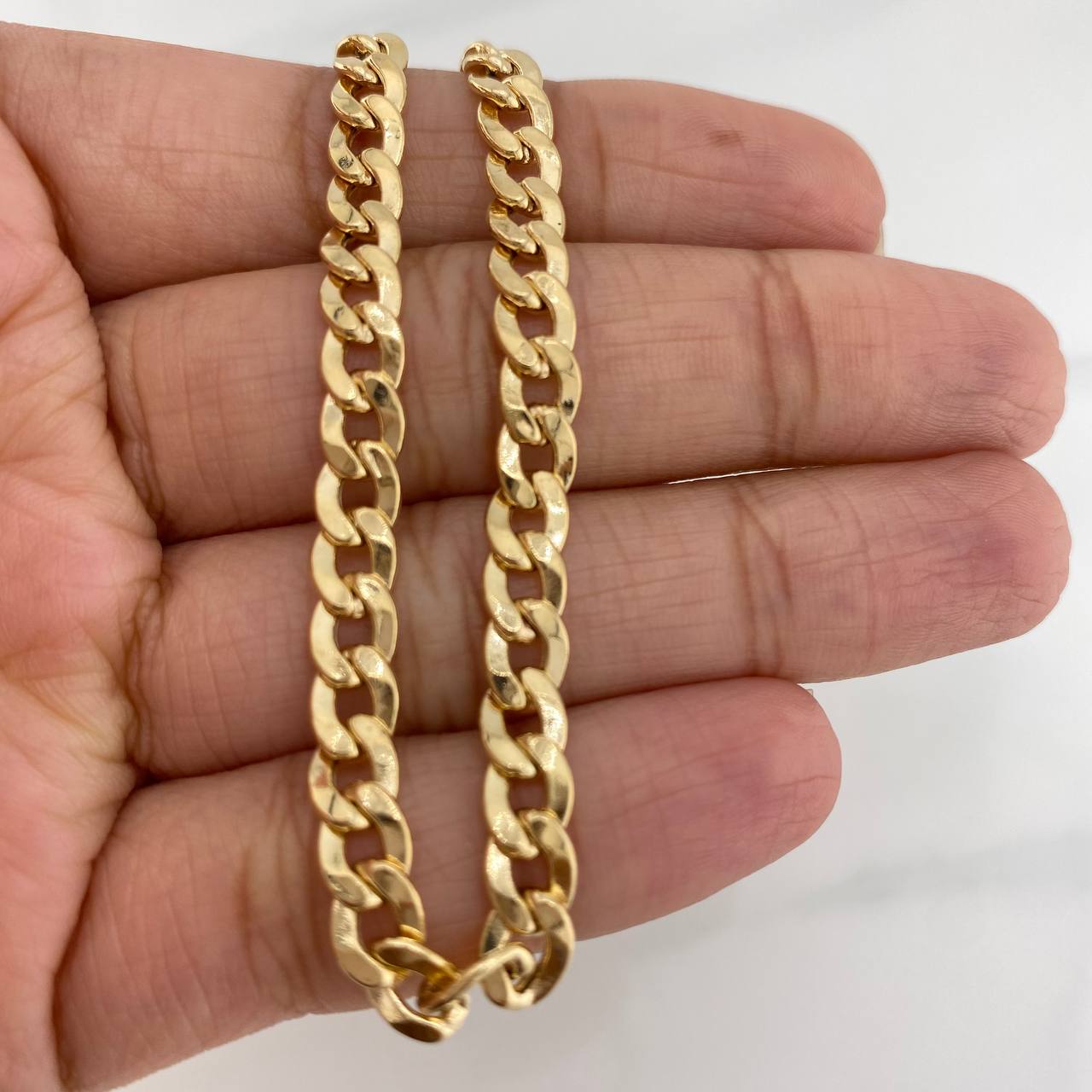 Pulso Cubano 7.1 g / 21 cm / 5 mm Oro Amarillo 18K
