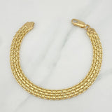 Pulso Chino 13.4 g / 20 cm / 7 mm Oro Amarillo 18K
