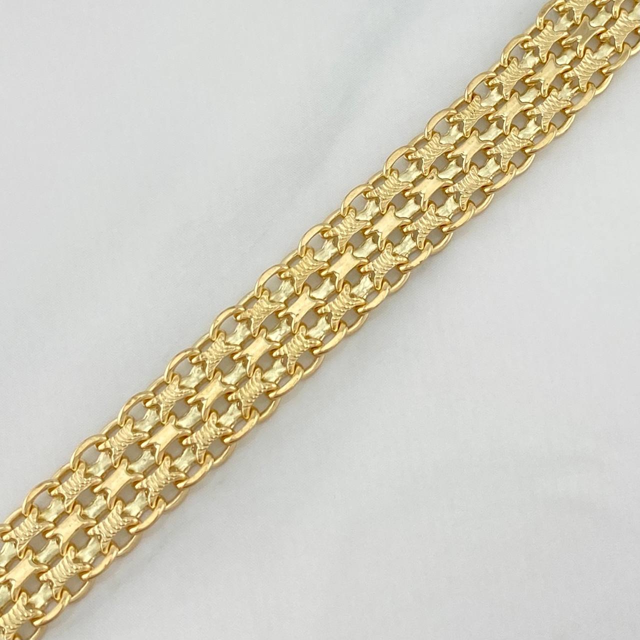 Pulso Chino 13.4 g / 20 cm / 7 mm Oro Amarillo 18K