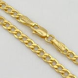 Pulso Cubano 2.3 g / 18.5 cm / 3 mm Oro Amarillo 18K