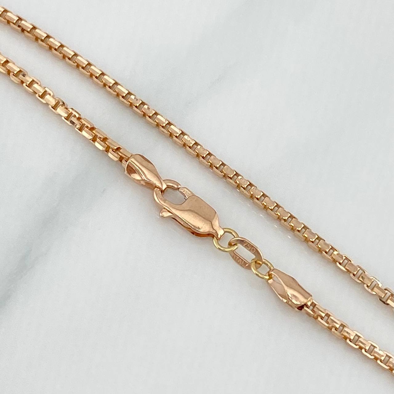 Cadena Veneciana 10.85 g / 50.5 cm / 1.5 mm Oro Rosa 18K