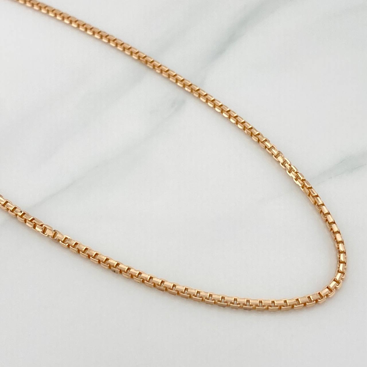 Cadena Veneciana 10.85 g / 50.5 cm / 1.5 mm Oro Rosa 18K