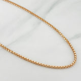 Cadena Veneciana 10.85 g / 50.5 cm / 1.5 mm Oro Rosa 18K