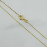 Cadena Veneciana 1.6 g / 60.5 cm / 0.5 mm Oro Amarillo 18K