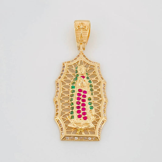 Dije Virgen Guadalupe 4.65 g / 3.7 cm Oro Amarillo 18K
