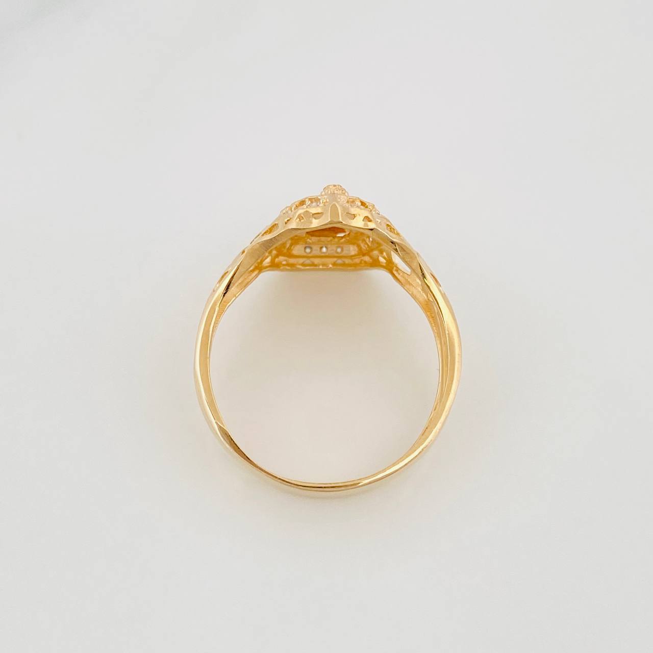 Anillo Virgen Guadalupe 3 g / T7 1/4 Oro Amarillo 18K