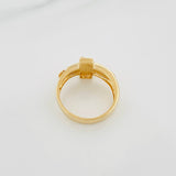 Anillo Cruz 5.75 g / T8 3/4 Oro Amarillo 18K