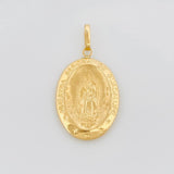 Dije Virgen Guadalupe 3.1 g / 4.5 cm Oro Amarillo 18K