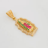 Dije Virgen Guadalupe 3.1 g / 3 cm Oro Amarillo 18K
