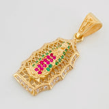 Dije Virgen Guadalupe 3.1 g / 3 cm Oro Amarillo 18K