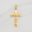 Dije Cristo Cruz 2.95 g / 3.8 cm Oro Amarillo 18K