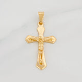 Dije Cristo Cruz 2.95 g / 3.8 cm Oro Amarillo 18K