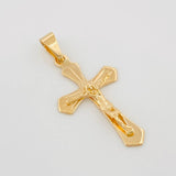 Dije Cristo Cruz 2.95 g / 3.8 cm Oro Amarillo 18K