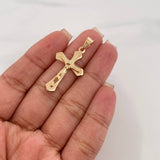 Dije Cristo Cruz 2.95 g / 3.8 cm Oro Amarillo 18K