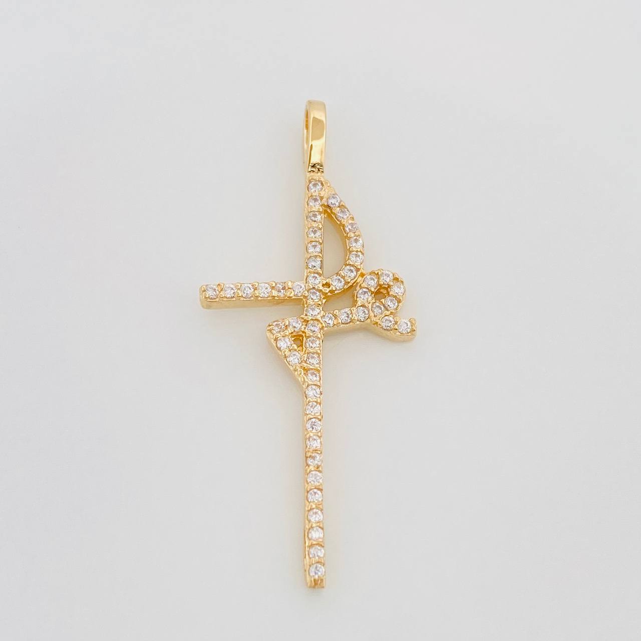 Dije Cruz Fe 1.8 g / 3.5 cm Oro Amarillo 18K