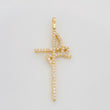 Dije Cruz Fe 1.8 g / 3.5 cm Oro Amarillo 18K