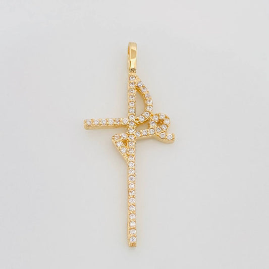 Dije Cruz Fe 1.8 g / 3.5 cm Oro Amarillo 18K