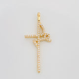 Dije Cruz Fe 1.8 g / 3.5 cm Oro Amarillo 18K