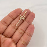 Dije Cruz Fe 1.8 g / 3.5 cm Oro Amarillo 18K
