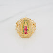 Anillo Virgen Guadalupe 5.05 g / T8 1/2 Oro Amarillo 18K