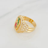 Anillo Virgen Guadalupe 5.05 g / T8 1/2 Oro Amarillo 18K