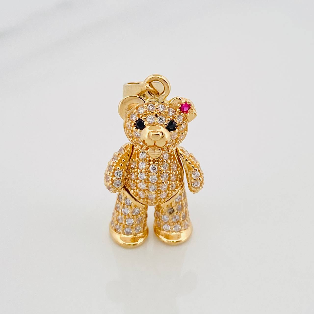Dije Oso Moño Articulado 4.4 g / 3 cm Oro Amarillo 18K