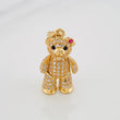 Dije Oso Moño Articulado 4.4 g / 3 cm Oro Amarillo 18K