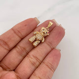 Dije Oso Moño Articulado 4.4 g / 3 cm Oro Amarillo 18K