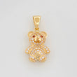 Dije Oso 3.25 g / 2.5 cm Oro Amarillo 18K