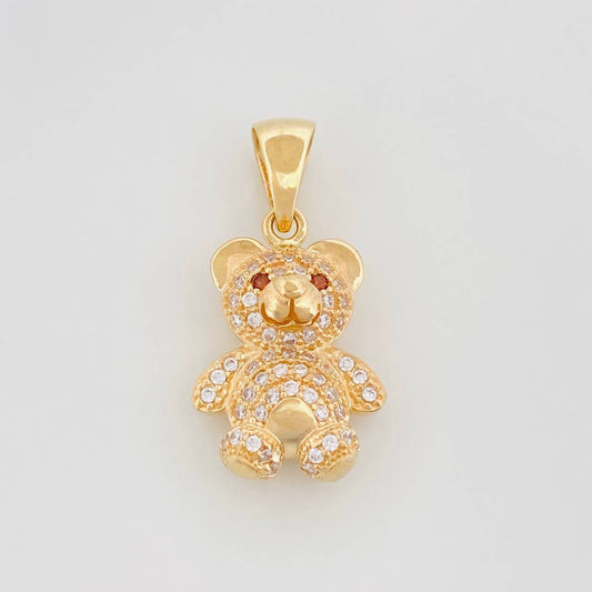 Dije Oso 3.25 g / 2.5 cm Oro Amarillo 18K