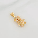 Dije Oso 3.25 g / 2.5 cm Oro Amarillo 18K